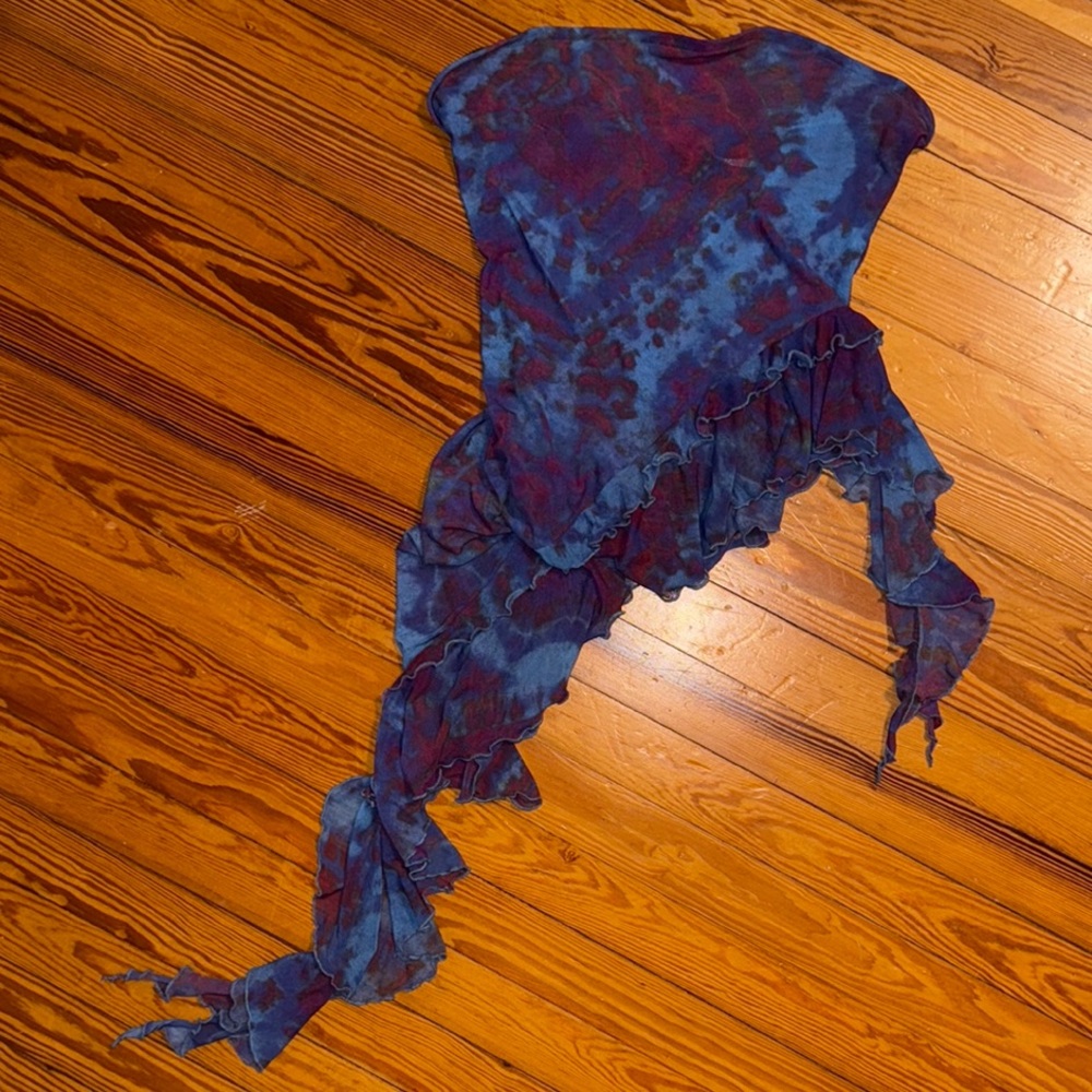 Free People Multicolor Tie-Dye top